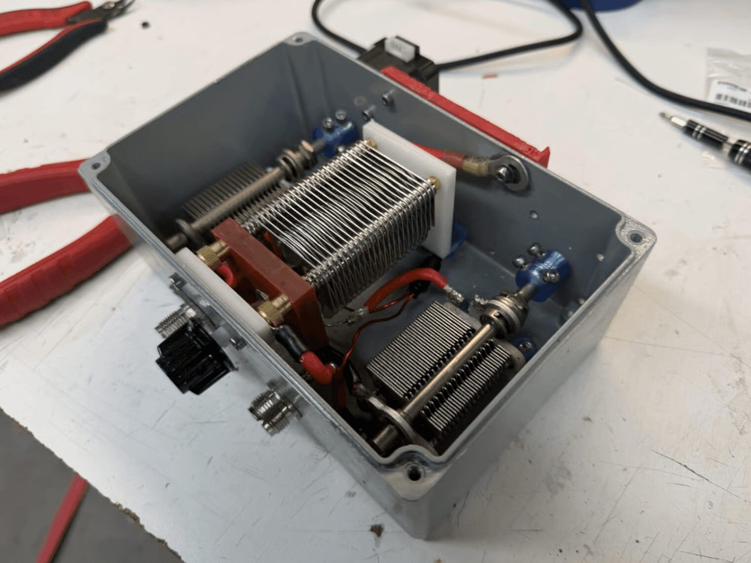 Automated impedance matcher hardware